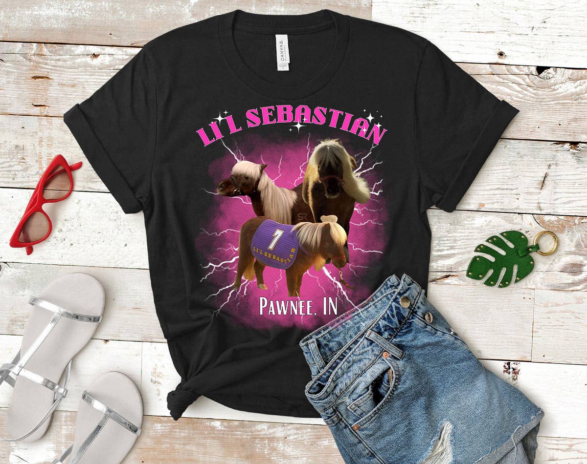 Lil Sebastion Parks & Rec - Funny Bootleg Retro Shirt