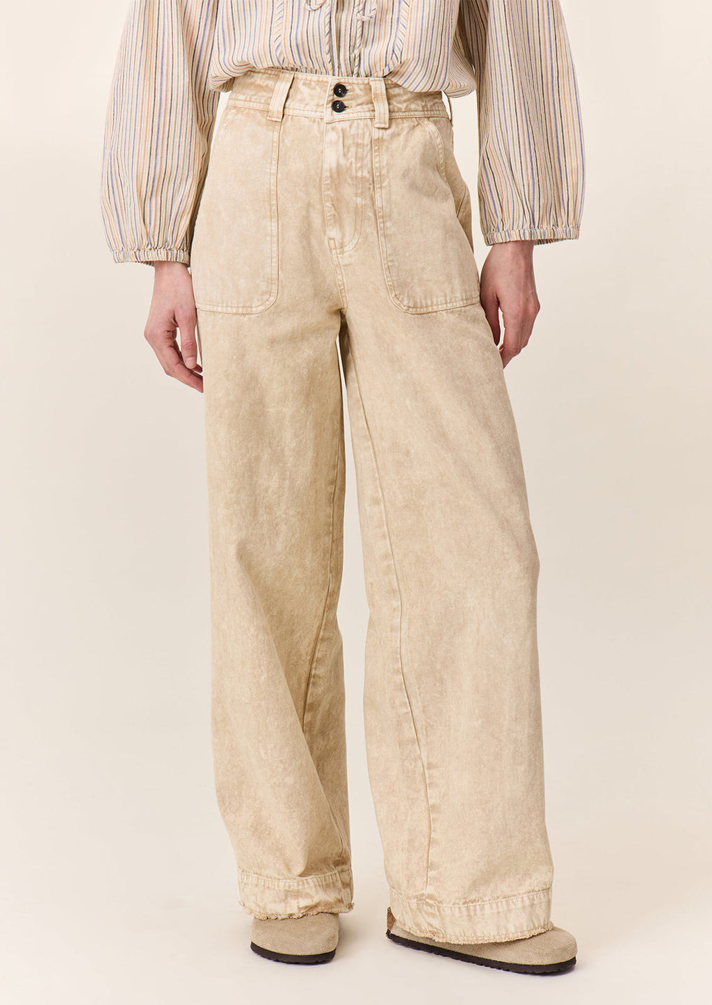 Prag Stonewashed Pant