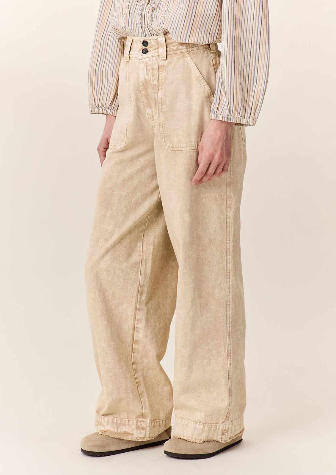 Prag Stonewashed Pant