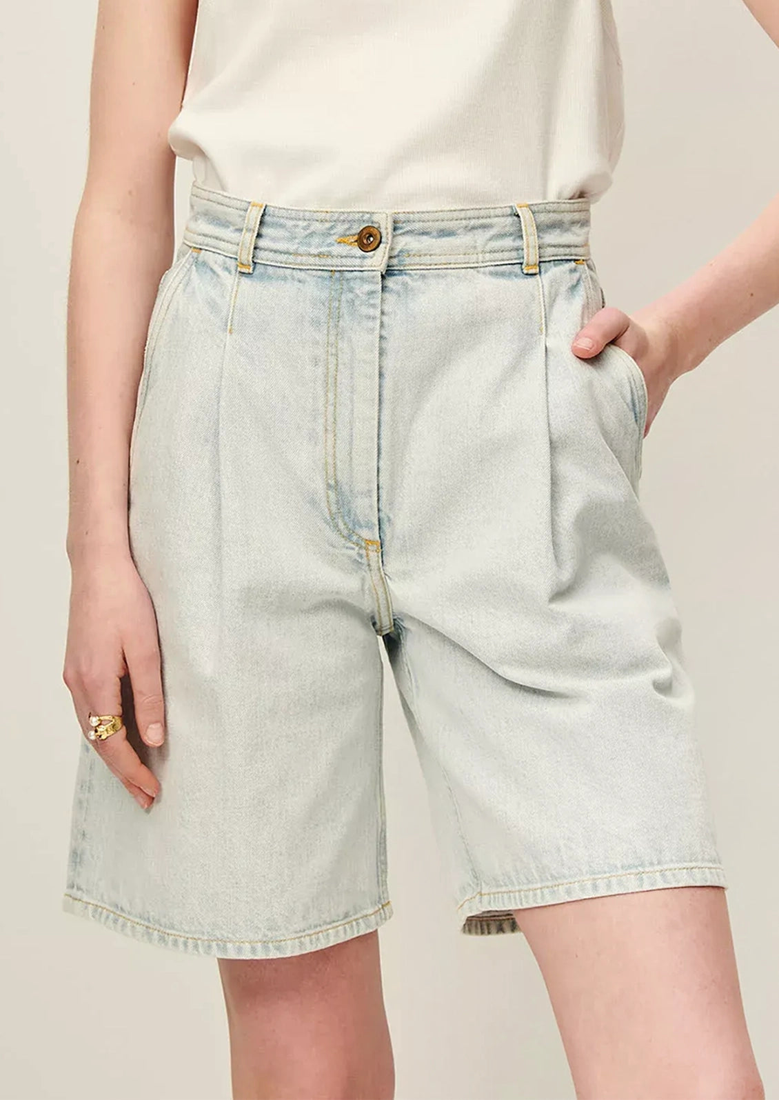 Bennett Denim Bermuda Short
