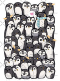 many penguins by MangaCortaTees Unisex T-shirt, Sweatshirt, Hoodie, Long Sleeve Tee