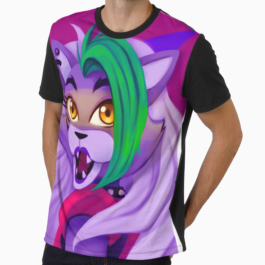 Five Nights at Freddy's Security Breach - Roxanne Wolf by oraynekonysr Unisex T-shirt, Sweatshirt, Hoodie, Long Sleeve Tee